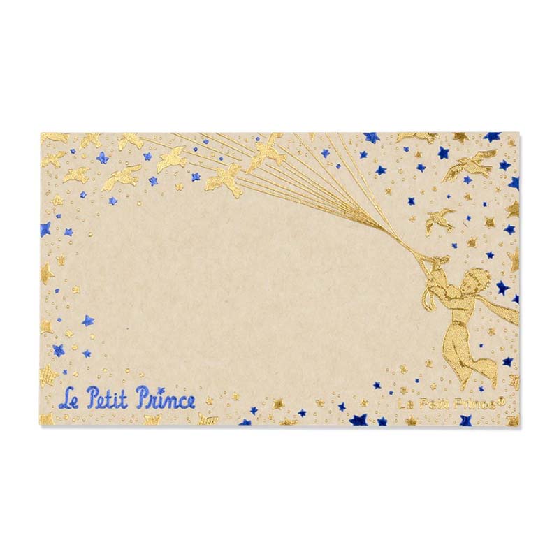 星の王子さま×ROKKAKU  メッセージカード/渡り鳥